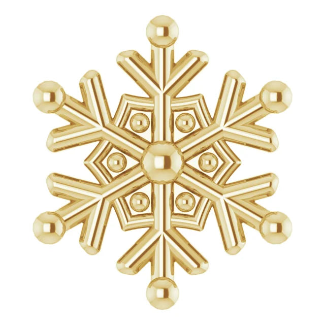 Snowflake Threadless End