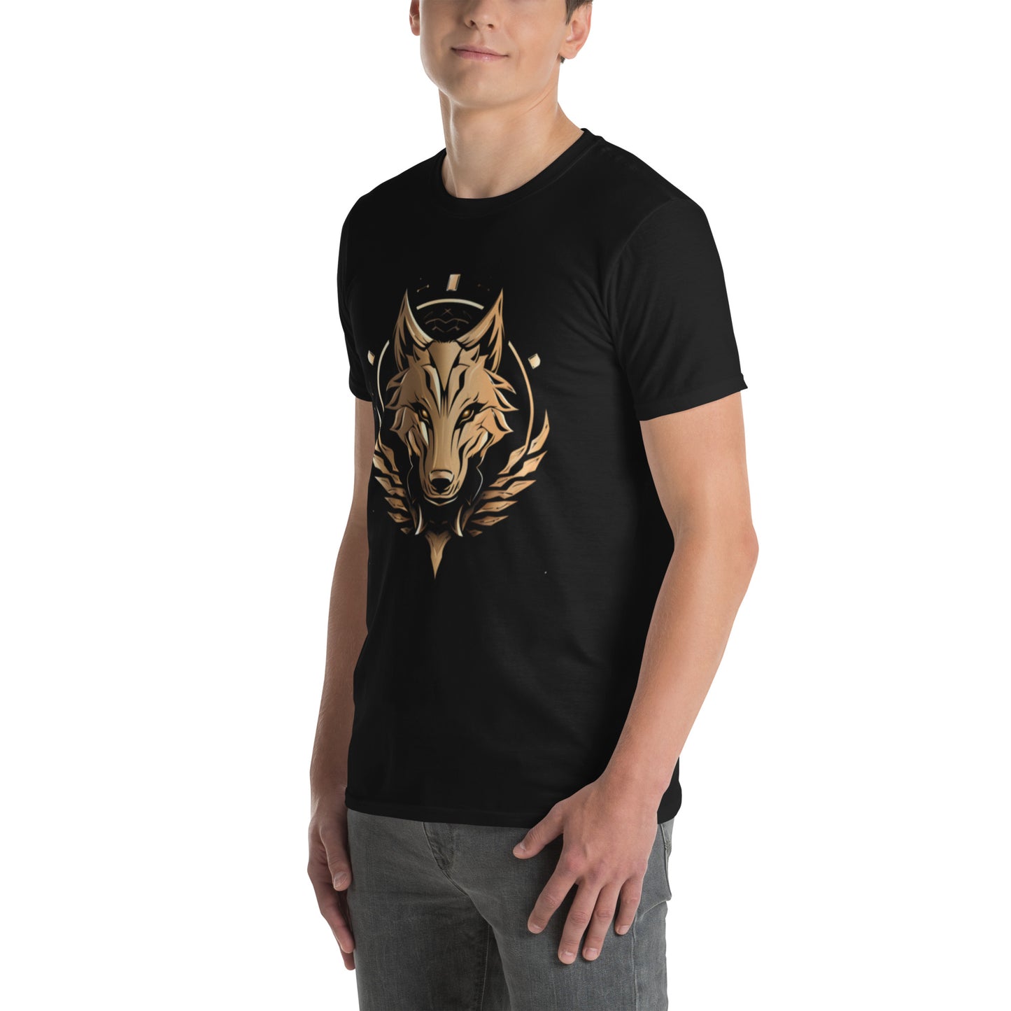 Pierced By A Wolf July Short Sleeve Shirt