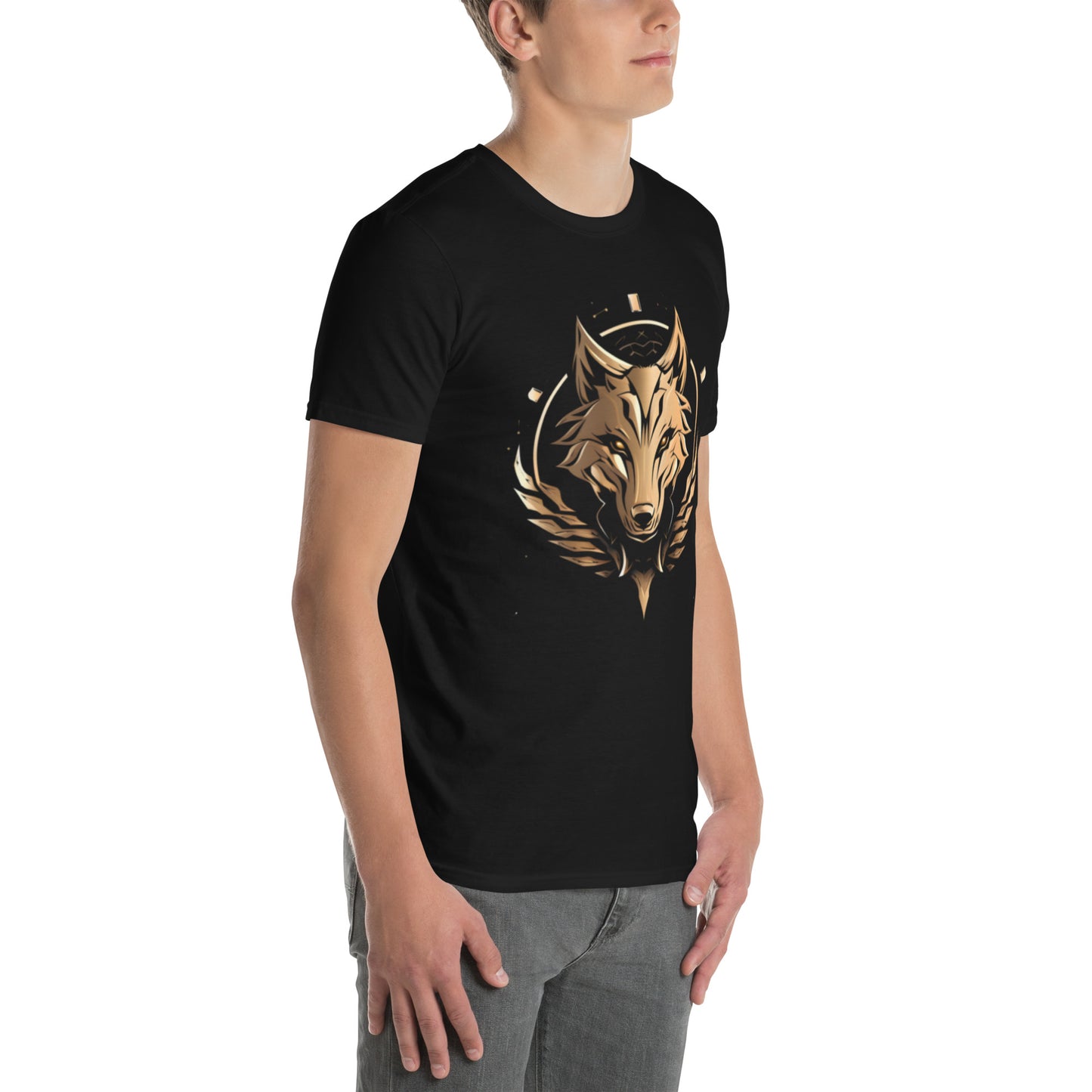 Pierced By A Wolf July Short Sleeve Shirt