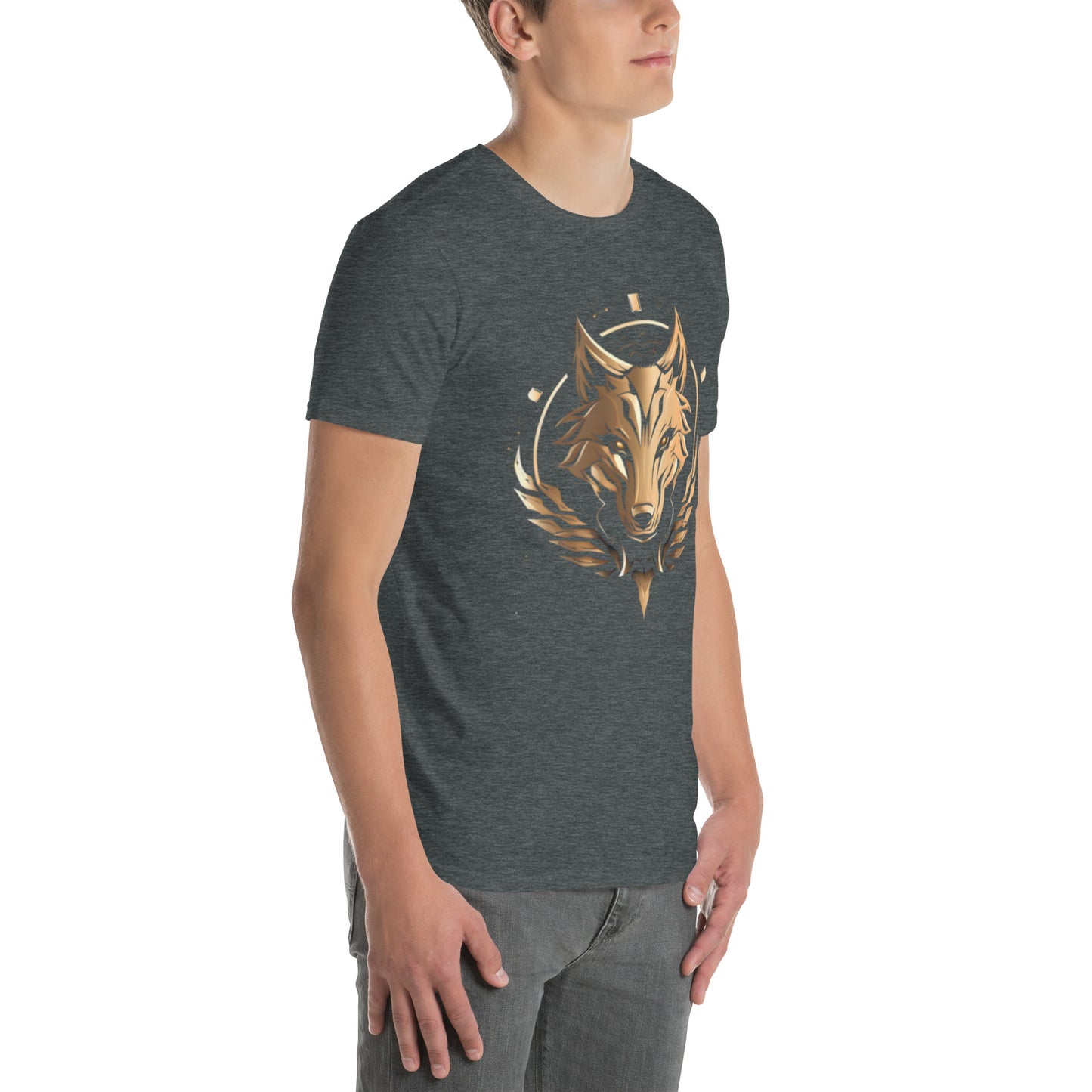 Pierced By A Wolf July Short Sleeve Shirt