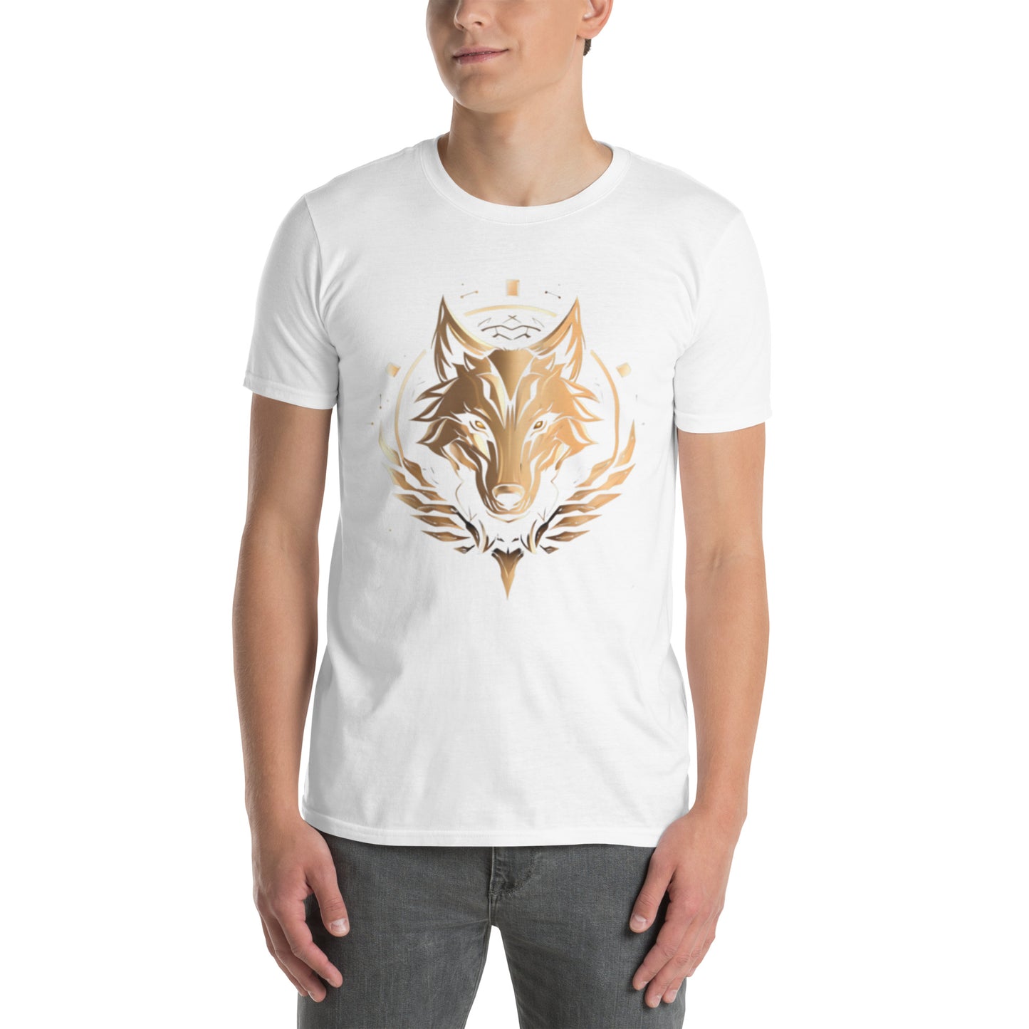 Pierced By A Wolf July Short Sleeve Shirt