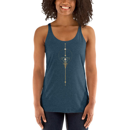 Women's Racerback Tank "Threading the Needle"