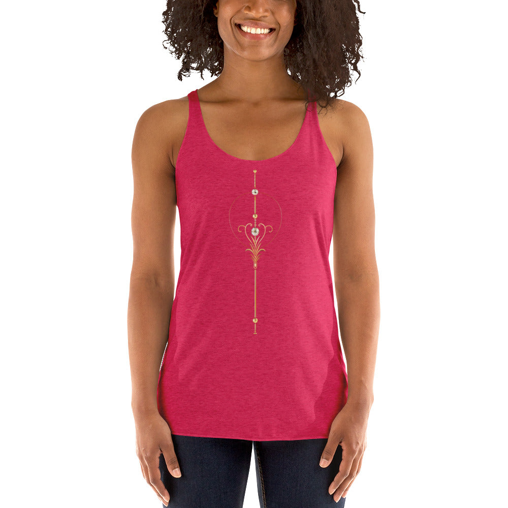 Women's Racerback Tank "Threading the Needle"